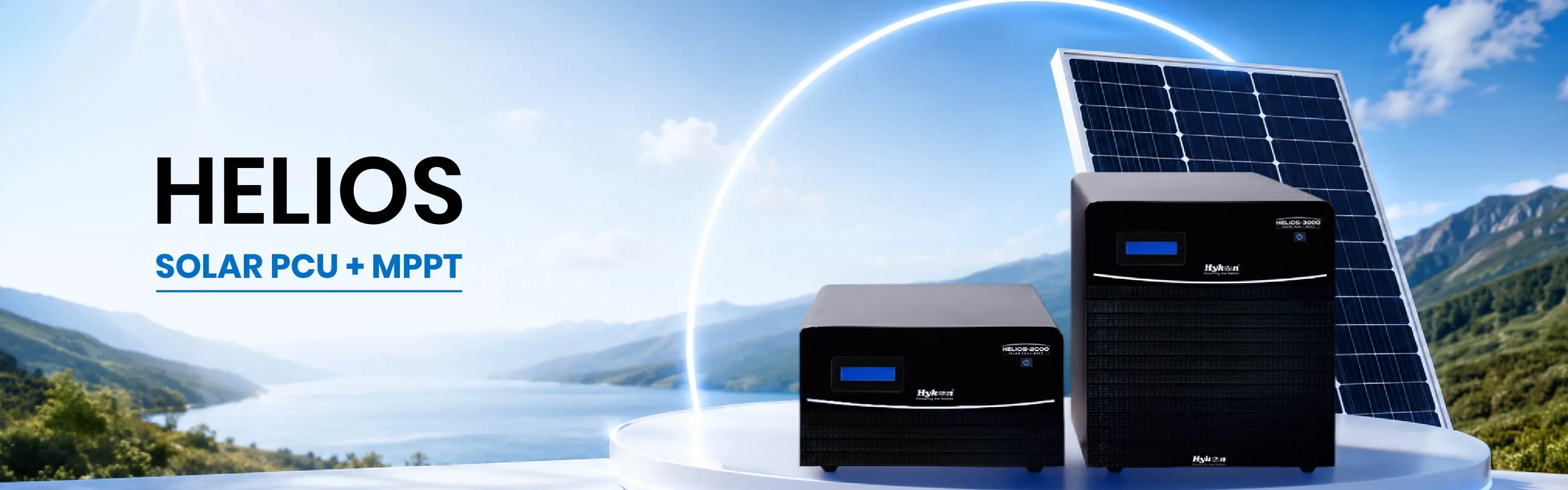 Helios 3000 Solar PCU Plus MPPT