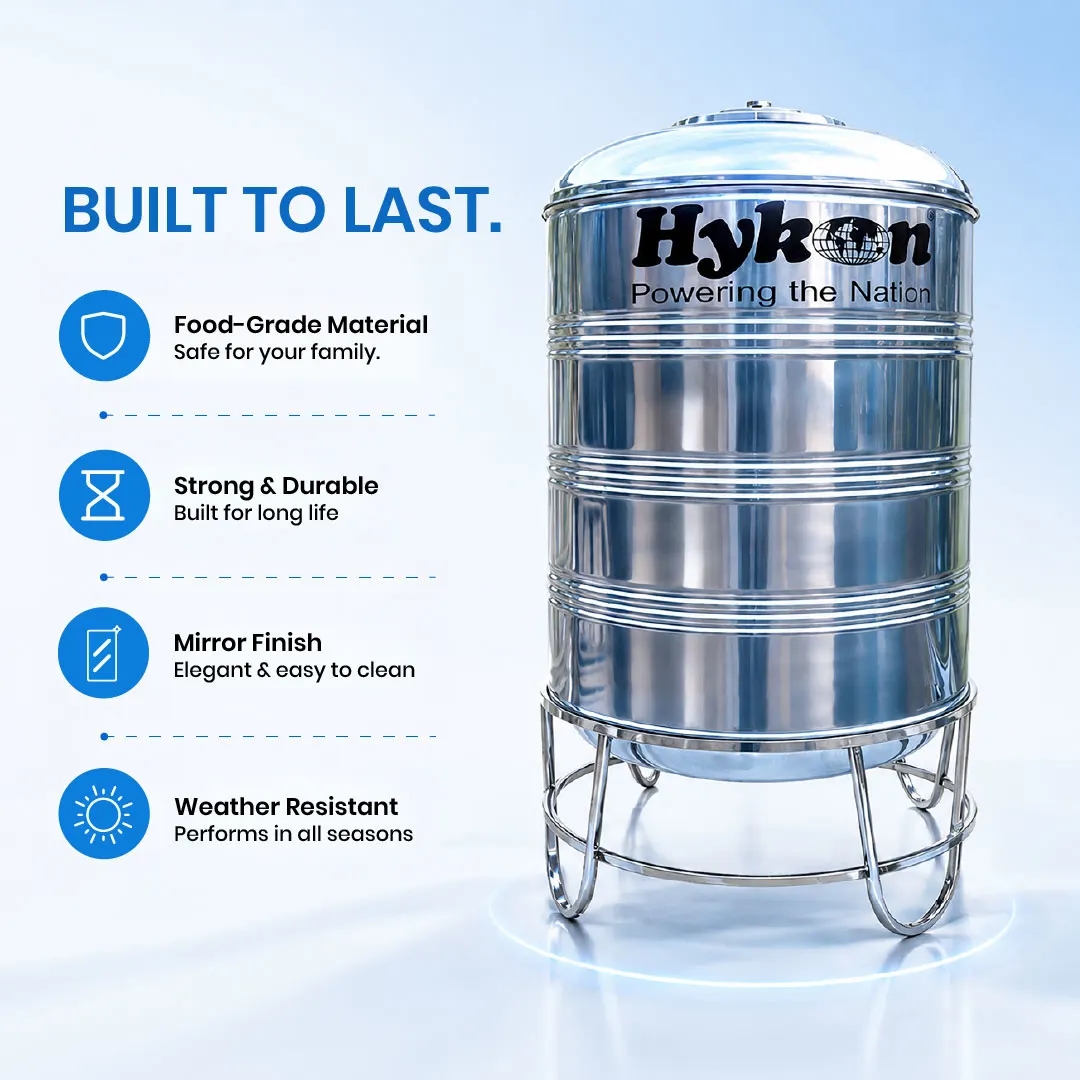 SS Water Tank 2000 Litre