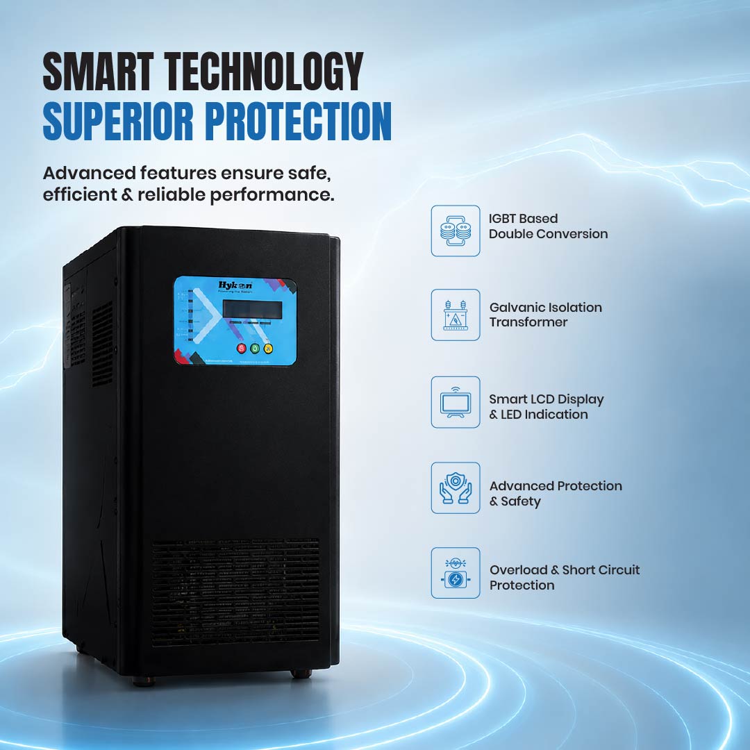 ALPHA SERIES 5KVA-10KVA 1PH-1PH ONLINE UPS